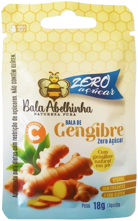Sachê gengibre
